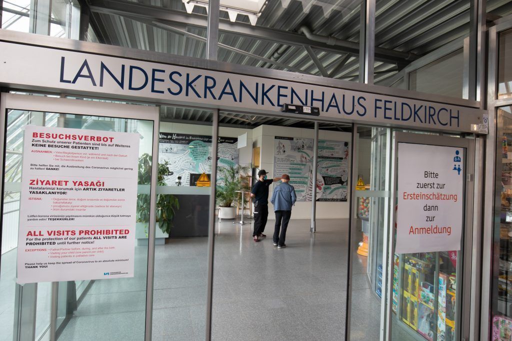 LKH: Nach wie vor Besuchsverbot