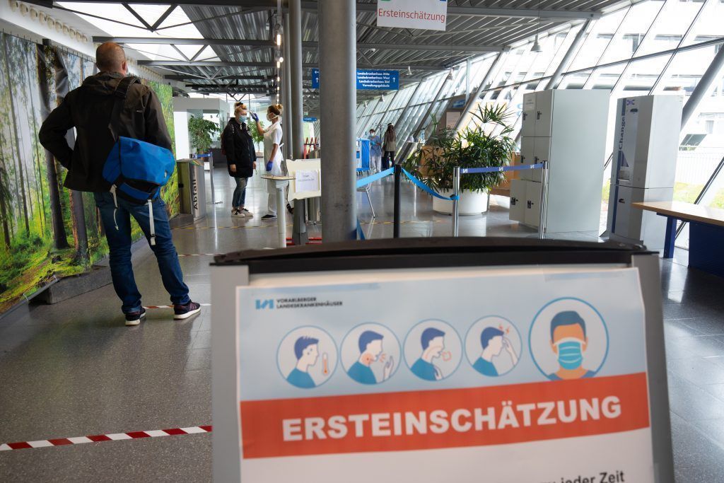 Lockerung in den Spitälern