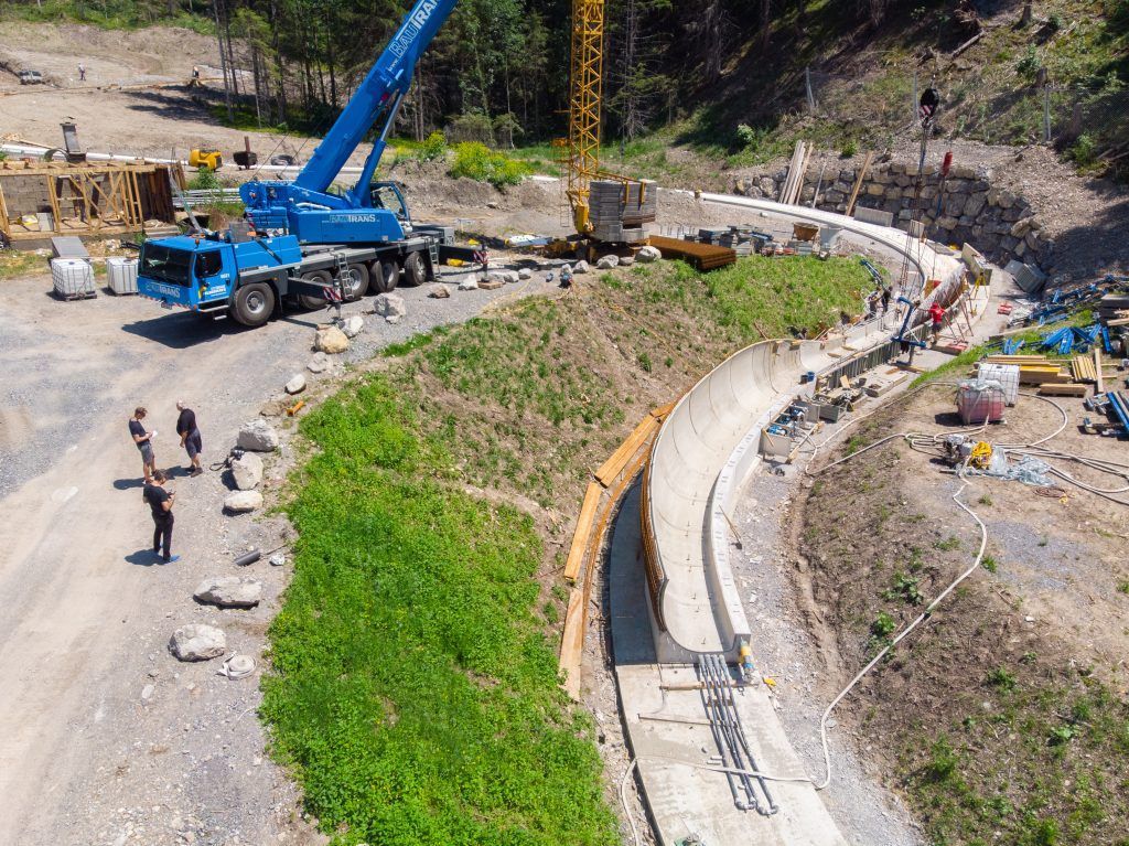 Der erste Eiskanal seiner Art