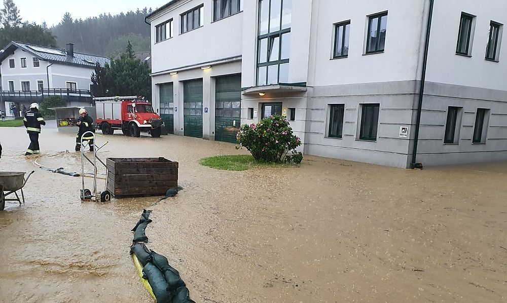 Über 400 Einsätze wegen Starkregen