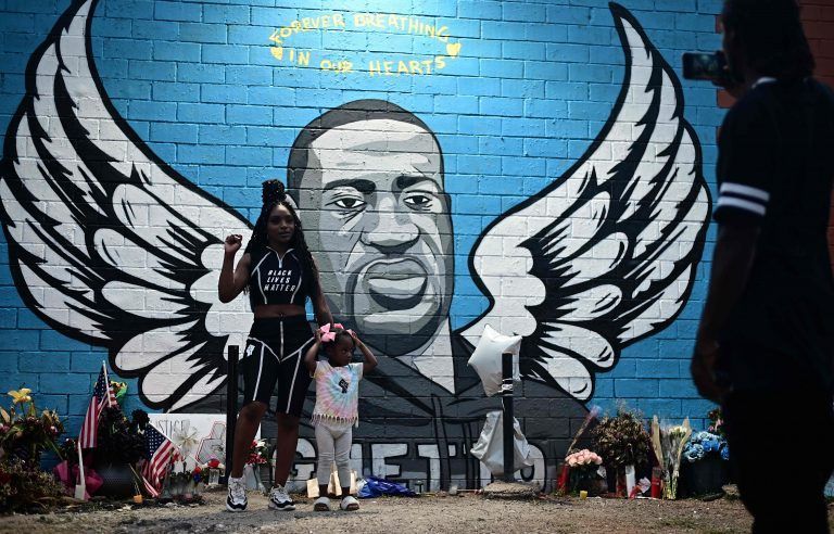Sinnbild des Protests: Wandbild von George Floyd in Houston.<br><span class="copyright">Johannes EISELE/AFP</span>