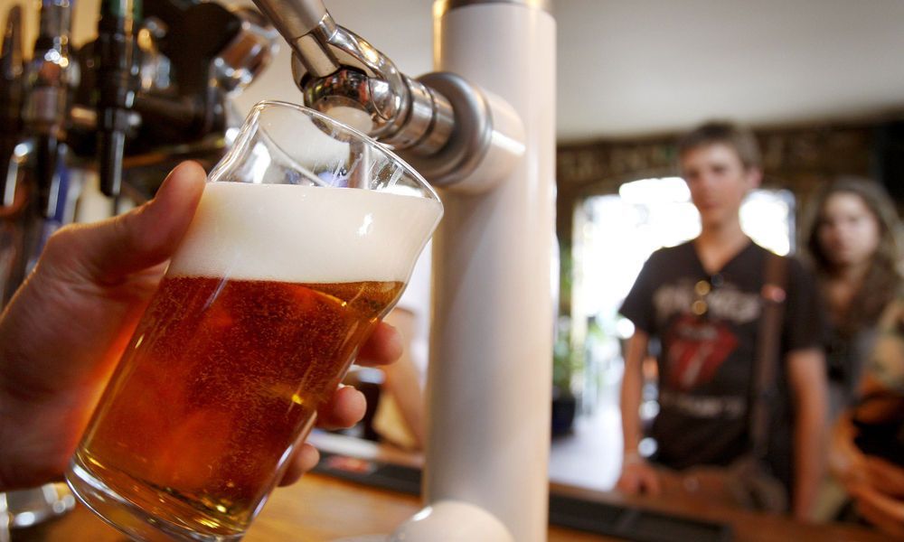 Bierabsatz der Briten auf Tiefstand
