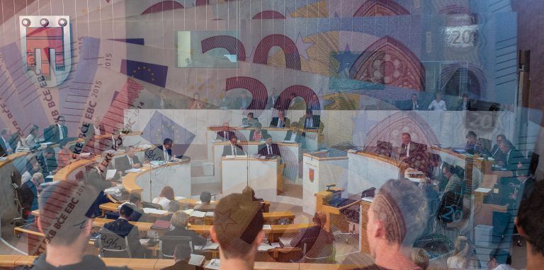 Der Rechnungsabschluss wird kommende Woche im Landtag behandelt. <span class="copyright">Steurer </span>