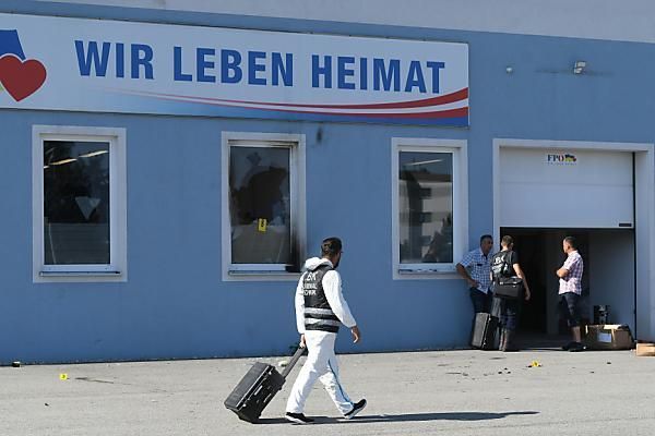 Prozess um Brandanschlag auf FPÖ NÖ Landesgeschäftsstelle