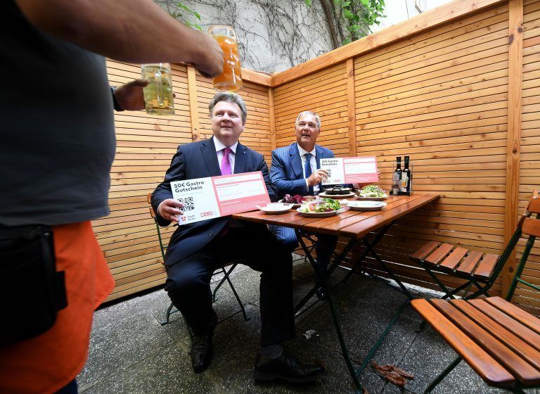 In Wien wurden Gastro-Gutscheine an die Haushalte verschickt. <span class="copyright">APA</span>