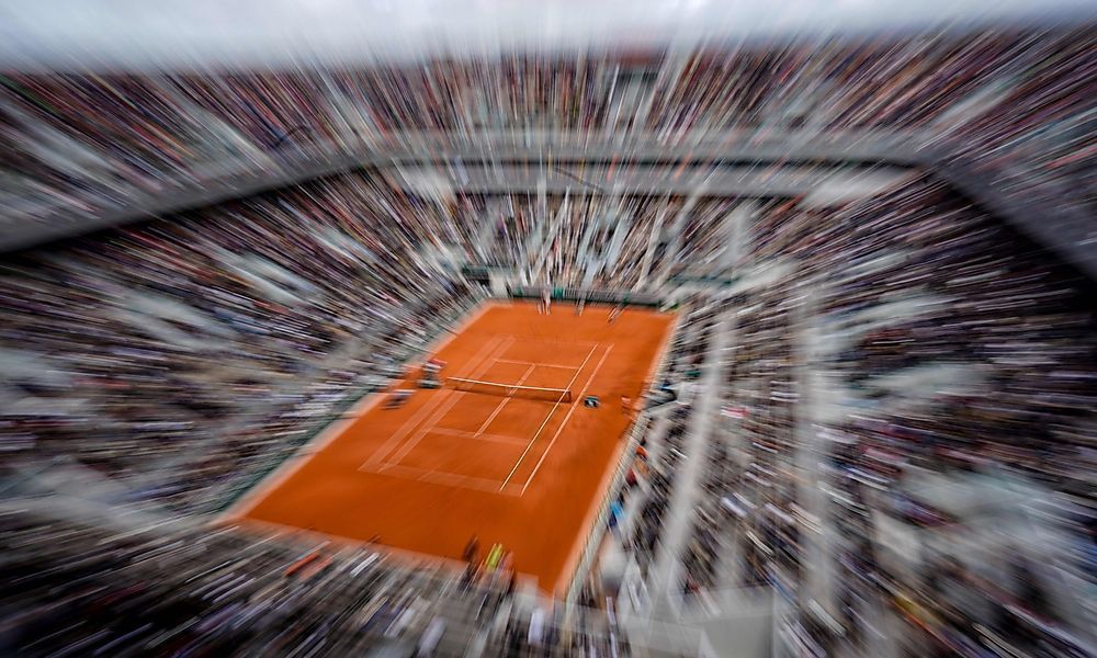 French Open  mit weniger Zuschauern