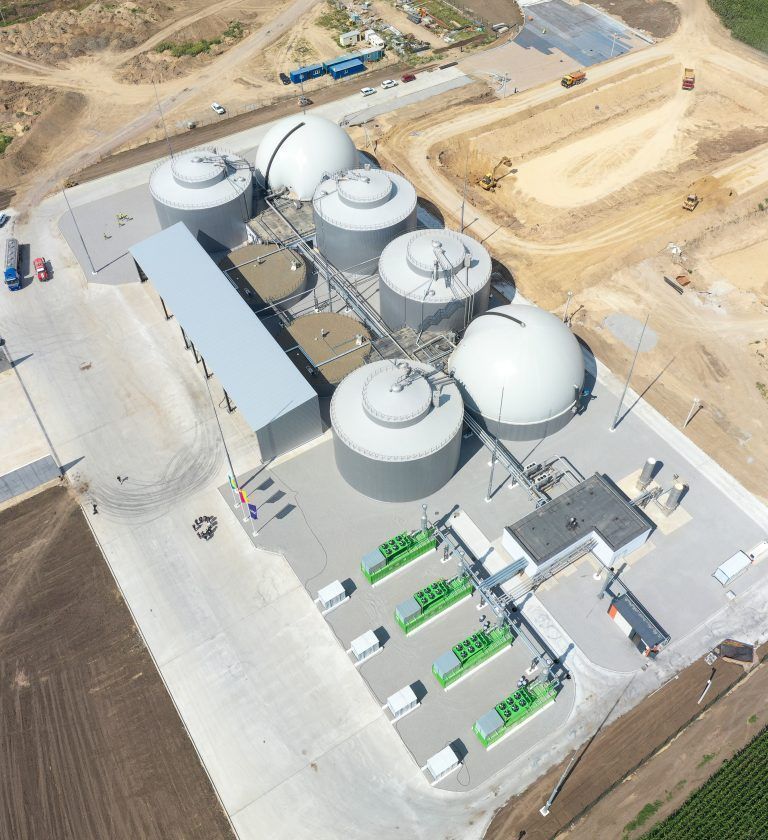 Die Biogasanlage in der Ukraine. <span class="copyright"> AAT/I+U</span>