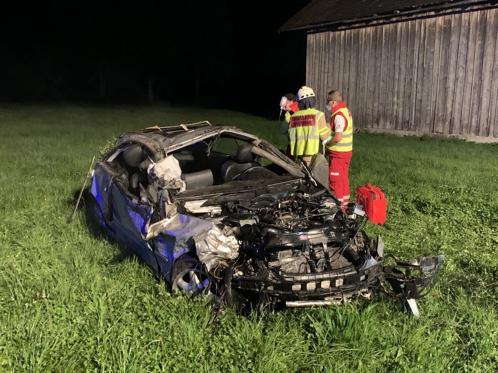 Schwerer Verkehrsunfall in Dornbirn