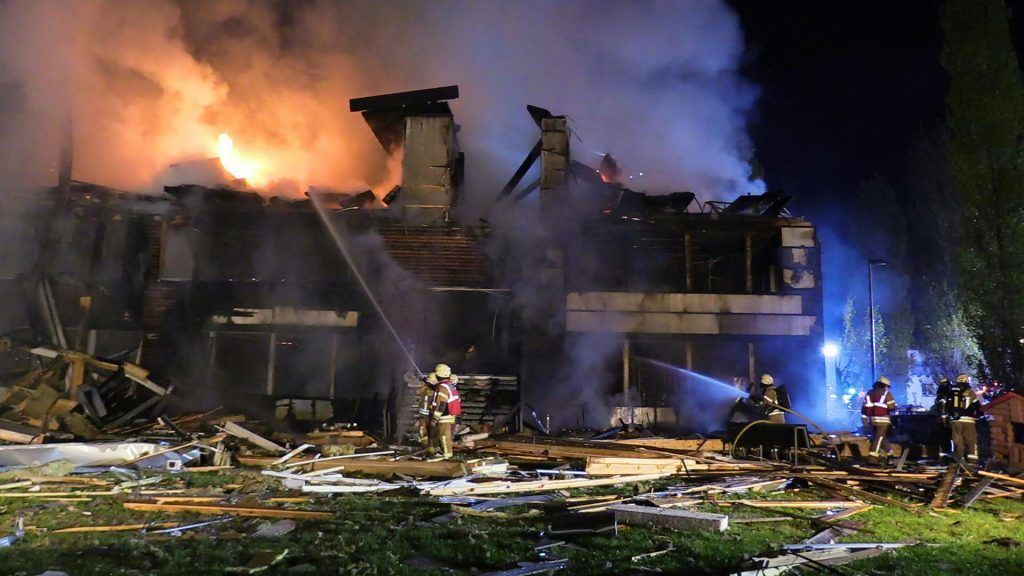 Explosion in Dornbirner Ausweichschule