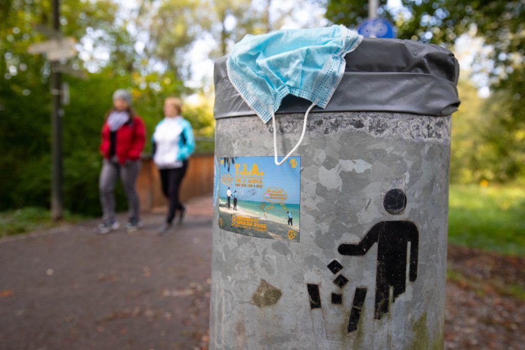 Masken richtig entsorgen