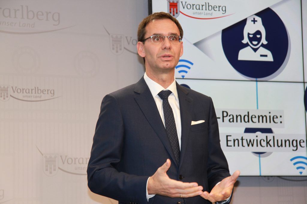 Wallner erneut im Homeoffice