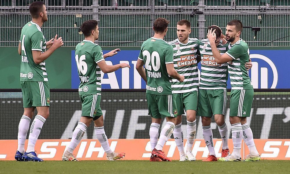 Rapid siegte 3:1 gegen Altach