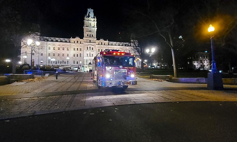 Schwert-Attacke in Quebec