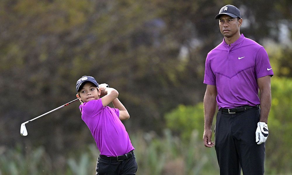 Tiger-Sohn stellt Vater Woods in den Schatten