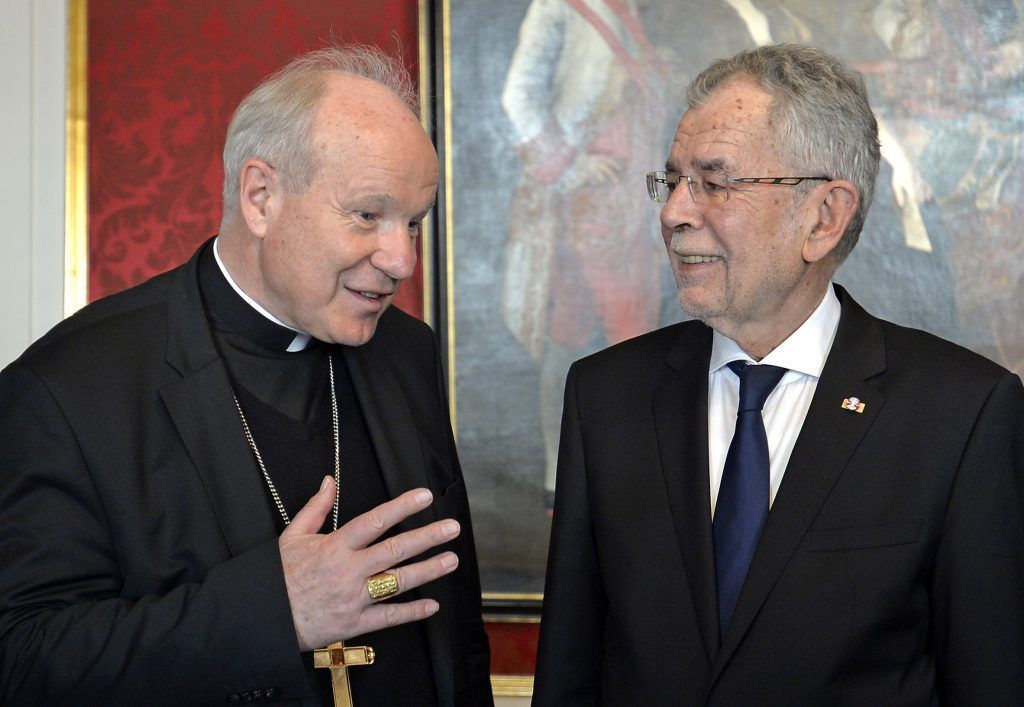 Bundespräsident und Kardinal einig