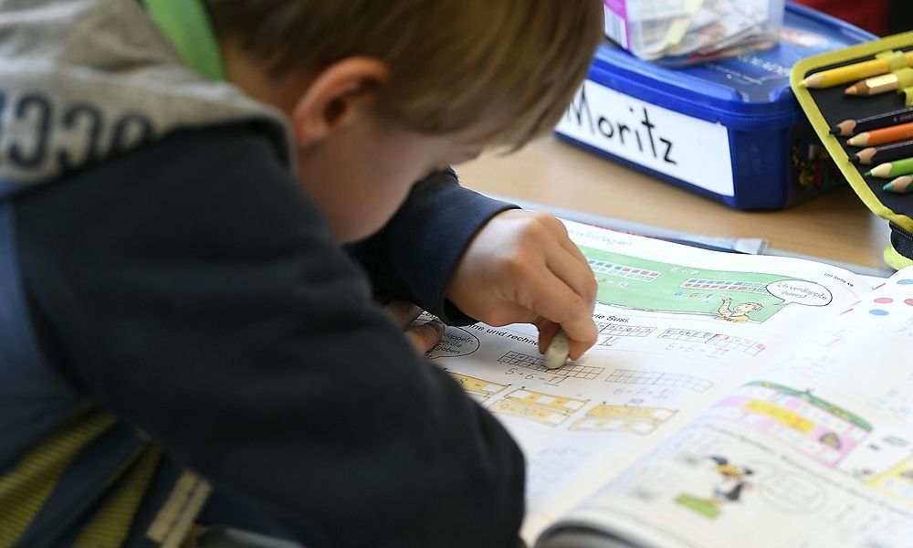 Volksschüler stark in Mathe