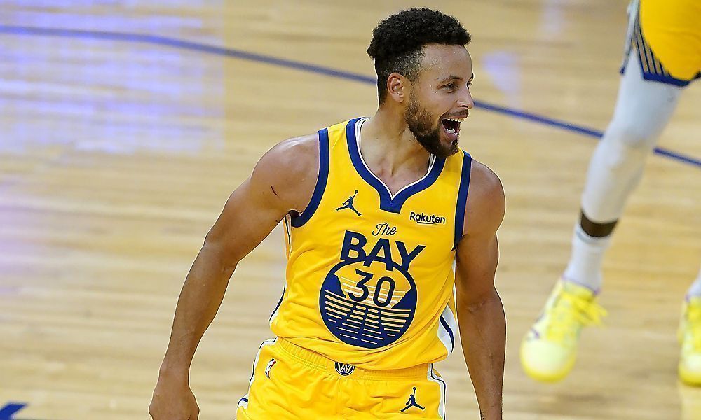 Stephen Curry zeigte mit 62 Punkten groß auf