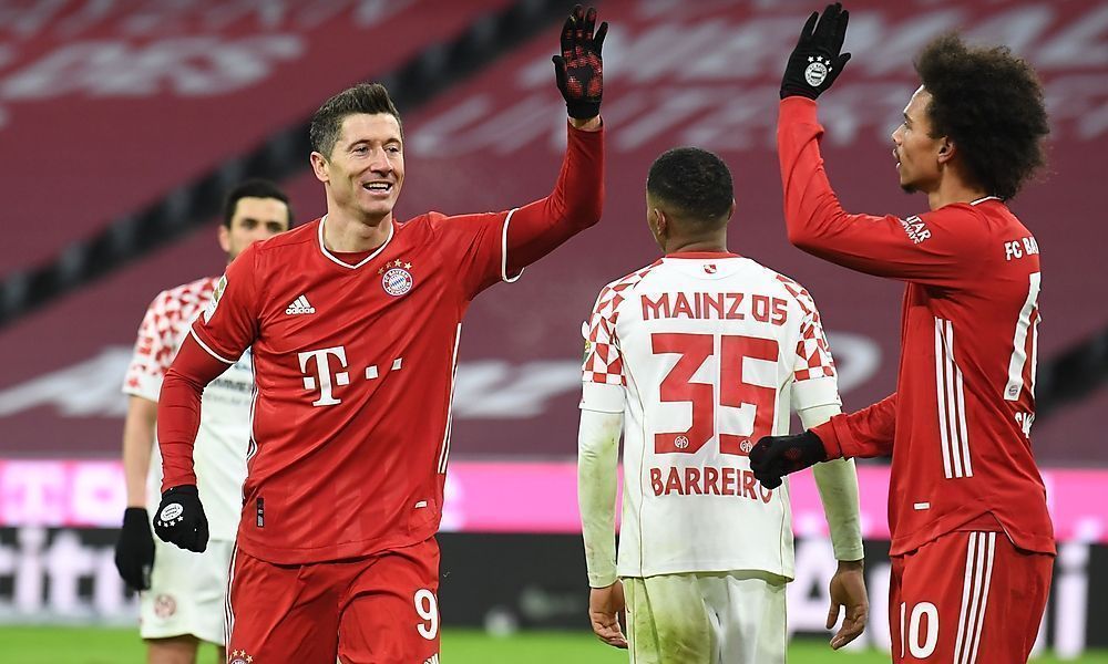 Bayern schlugen Mainz mit 5:2