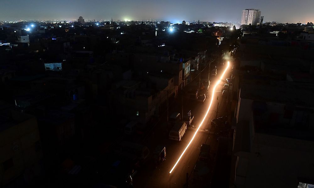 Großer Stromausfall in Pakistan