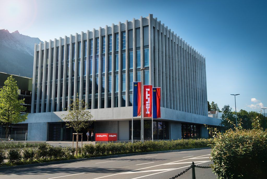 Umsatzminus bei Hilti Gruppe