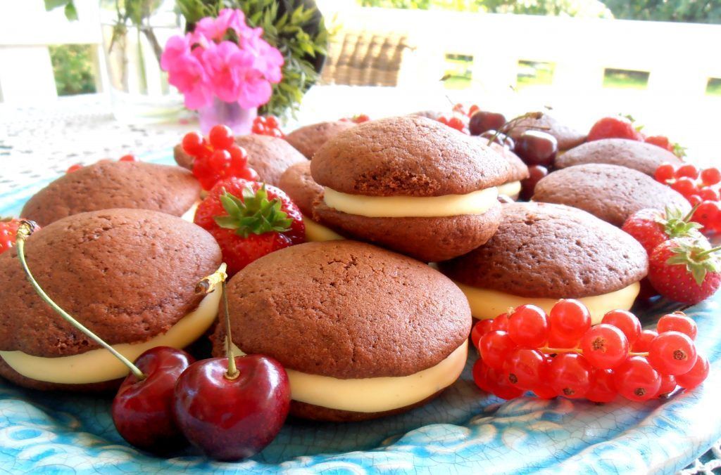 Whoopie Pies mit Vanillecreme