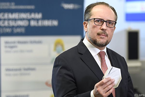 Schallenberg rechnet mit EU-Sanktionen gegen Russland