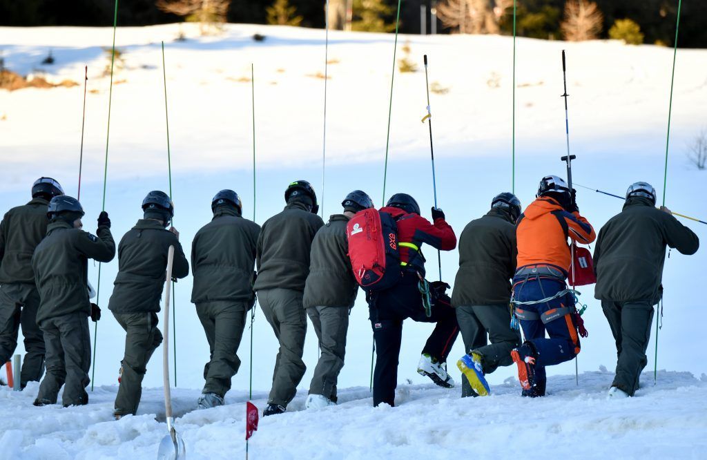 Skifahrer unverletzt nach Lawinenabgang