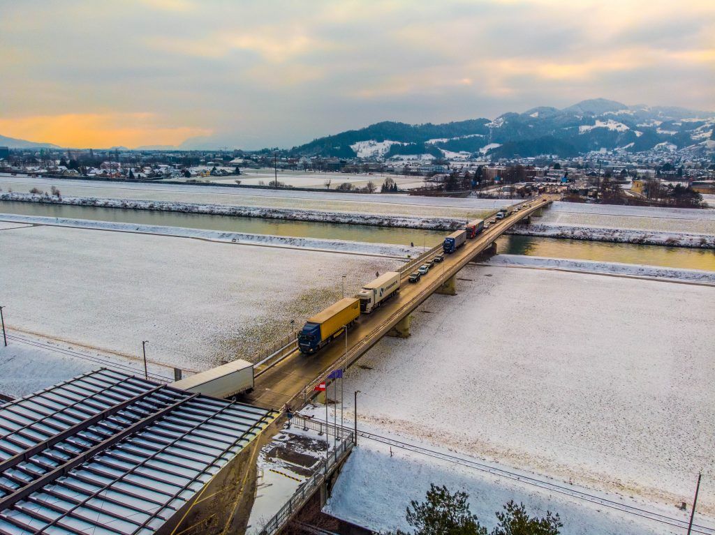 Lustenau: Neue Grenzbrücke