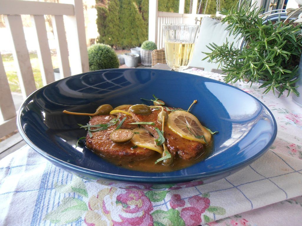 Kalbsschnitzel mit Zitrone