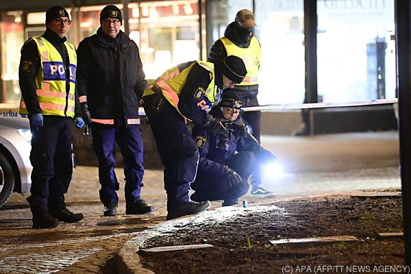 Drei Menschen nach Attacke in Schweden in Lebensgefahr