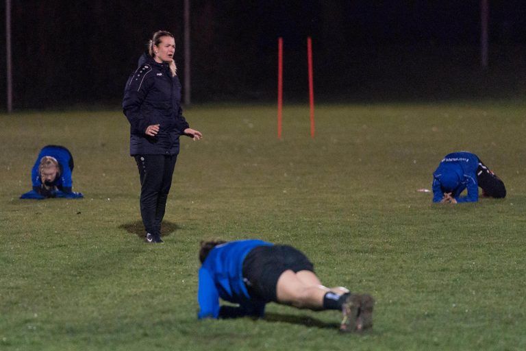 Seit dem Winter werden die Frauen beim FFC Vorderland von Trainerin Thies angeleitet.<br><span class="copyright">stiplovsek </span>