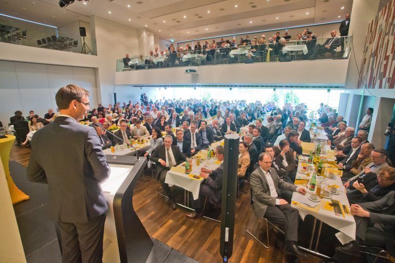 Der bisher letzte Parteitag ging 2015 in Rankweil mit über 240 Delegierten über die Bühne. <span class="copyright">Steurer</span>