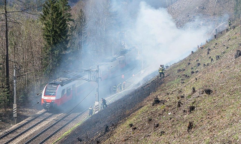 Feuerwehren legten selbst Großbrand