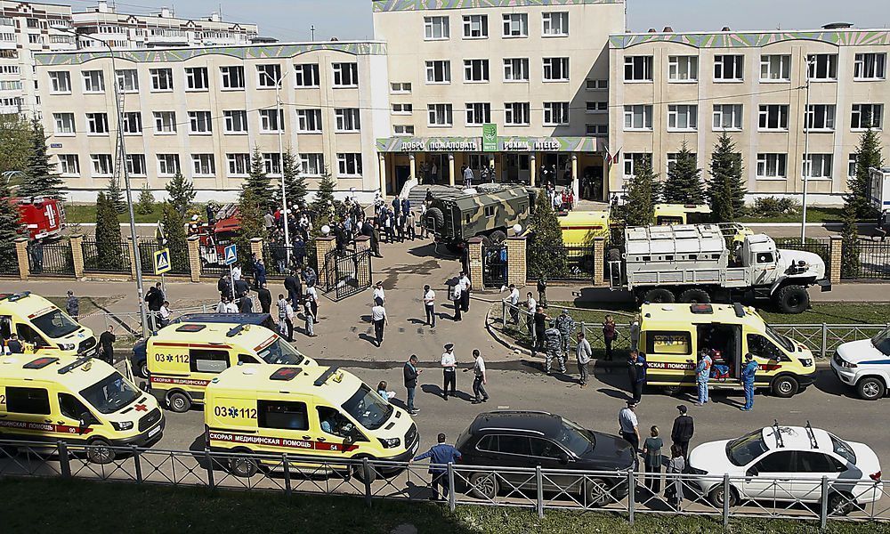 Schusswaffenangriff auf russische Schule
