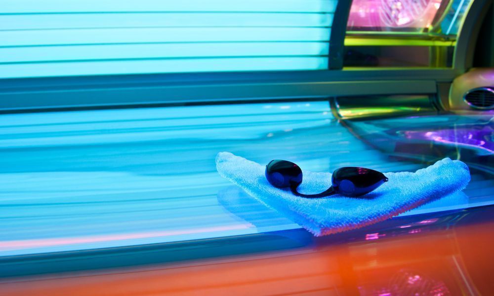 Frauenleiche im Solarium gefunden