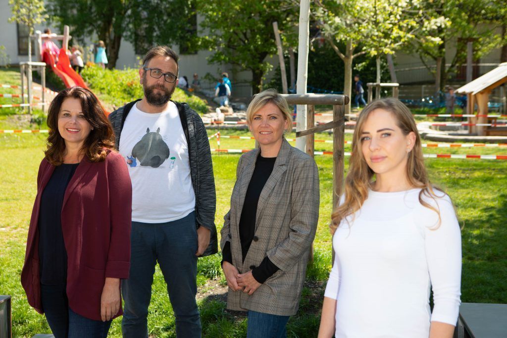 Vier Gesichter, vier Modelle, eine Sparte