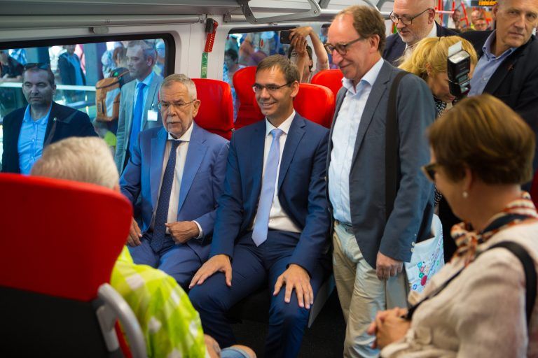 Im Juli 2019 besichtigte die Politik einen Talent 3. <span class="copyright">Hartinger</span>