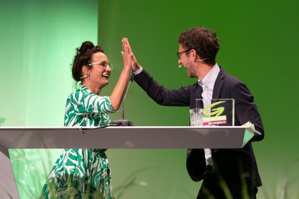 Grüne erstmals mit Duo an Parteispitze