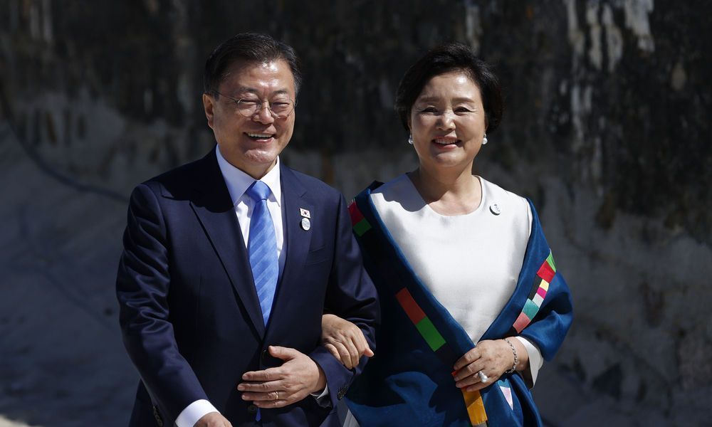 Südkoreas Präsident Moon in Österreich