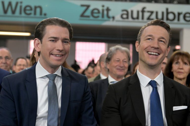 Sebastian Kurz und Gernot Blümel. <span class="copyright">APA</span>
