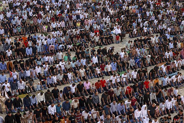Millionen Muslime weltweit feiern Opferfest Eid al-Adha