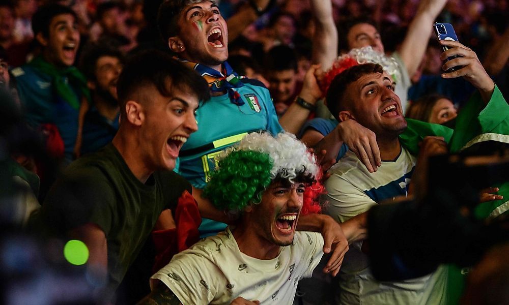 So feierten die Tifosi den großen EM-Triumph