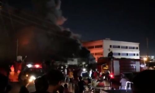 Etliche Tote bei Großbrand