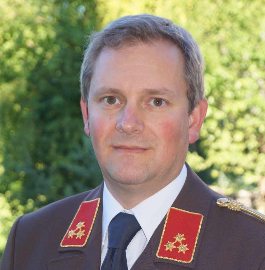 Kommandant der größten Feuerwehr