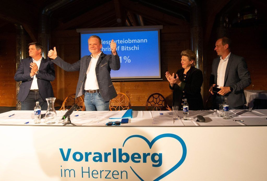 99,1 Prozent Zustimmung für Christof Bitschi