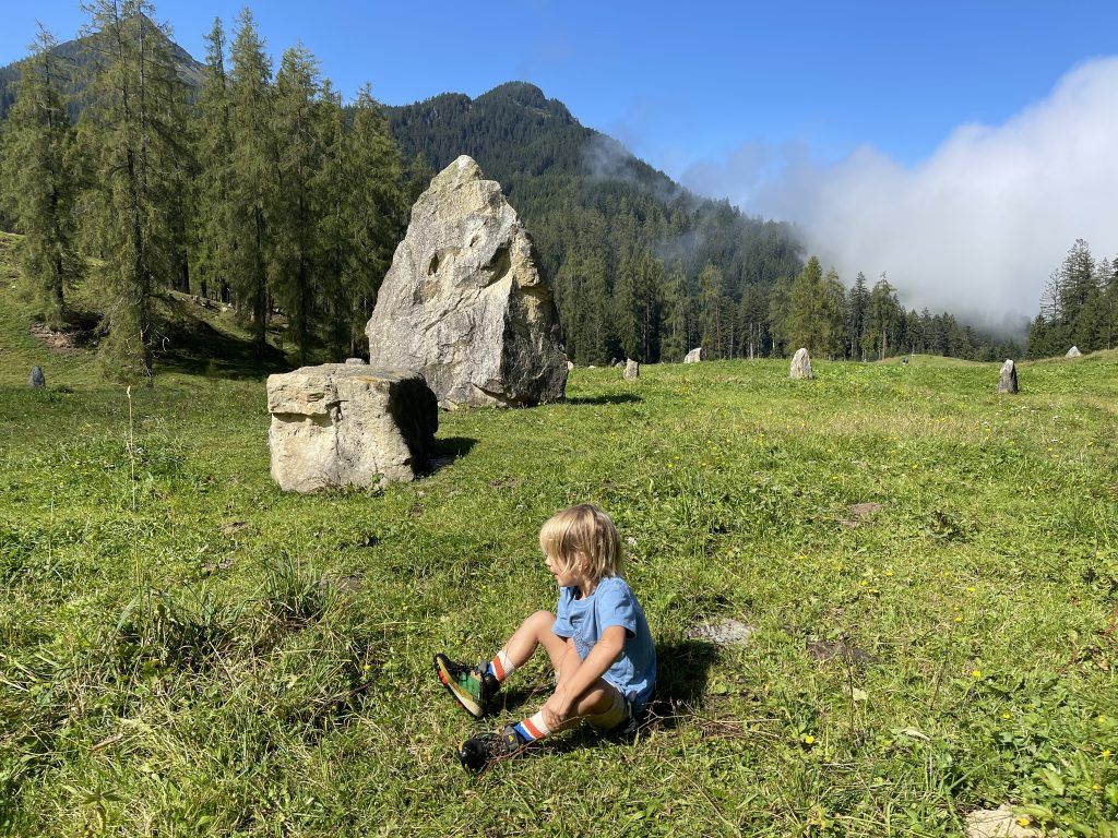 Interaktive Schnitzeljagd am Bürserberg