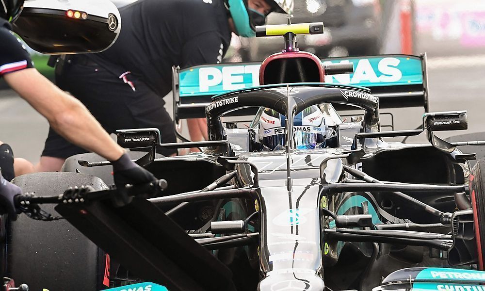 Mercedes hat die Nase vorne