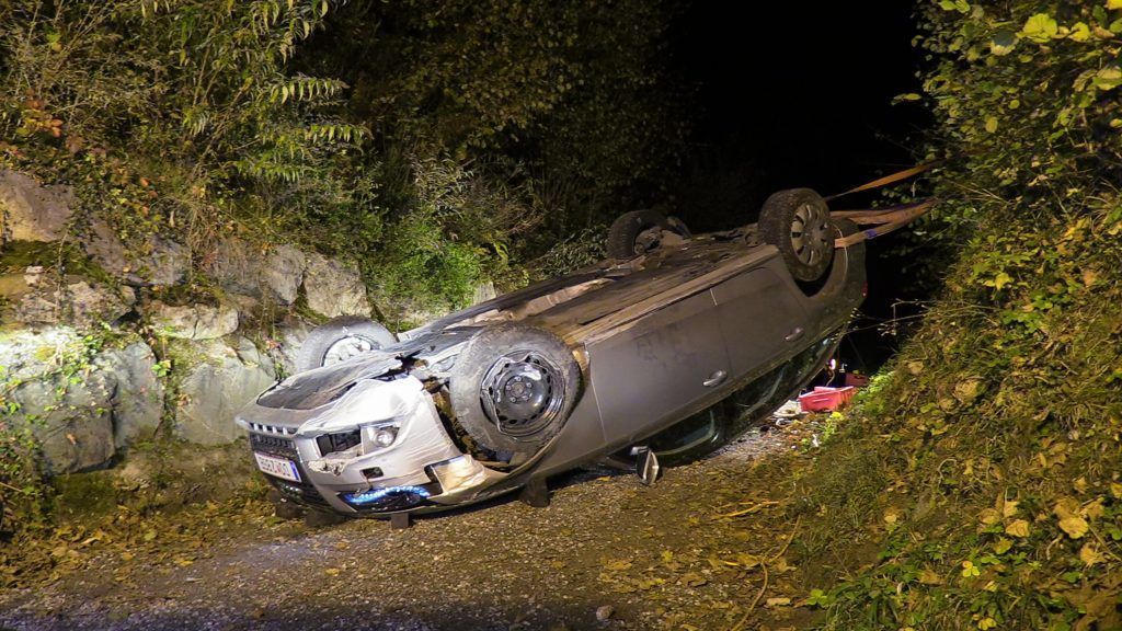 Dornbirn: Auto stürzte 100 Meter ab