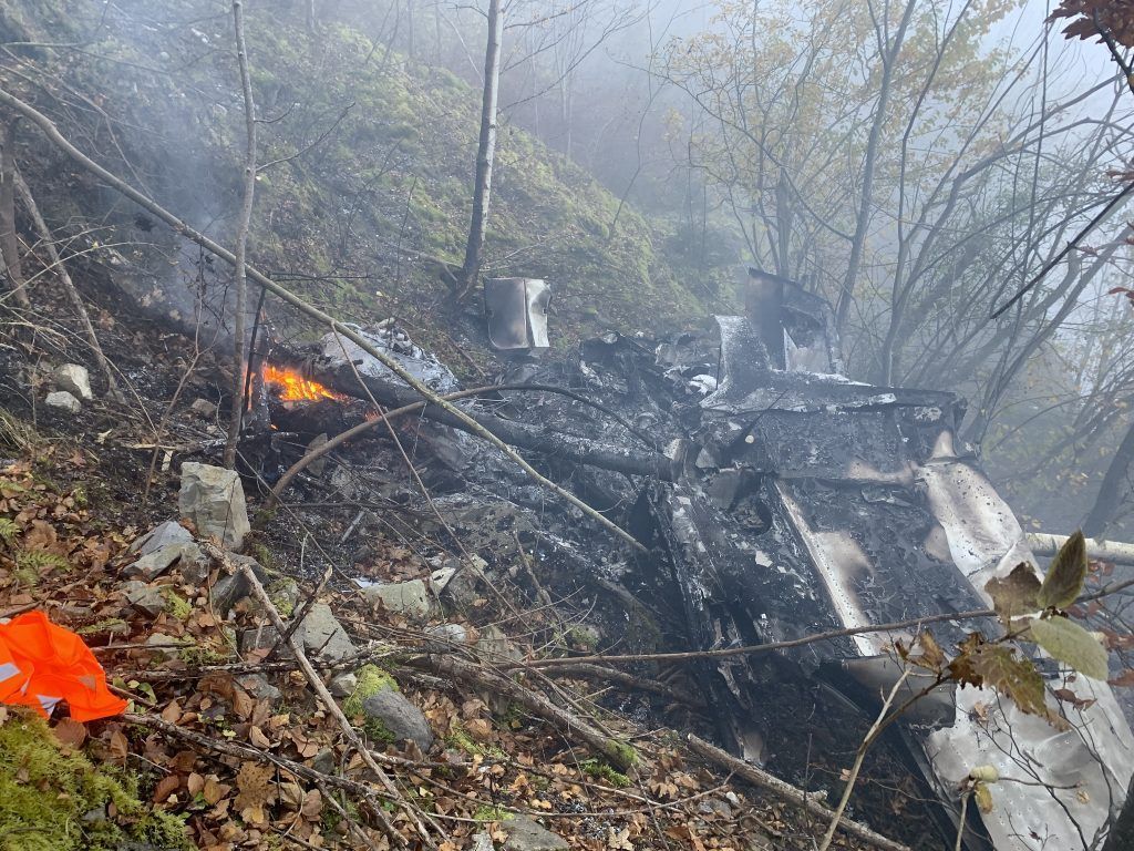 Dornbirn: Pilot stirbt bei Flugzeugabsturz