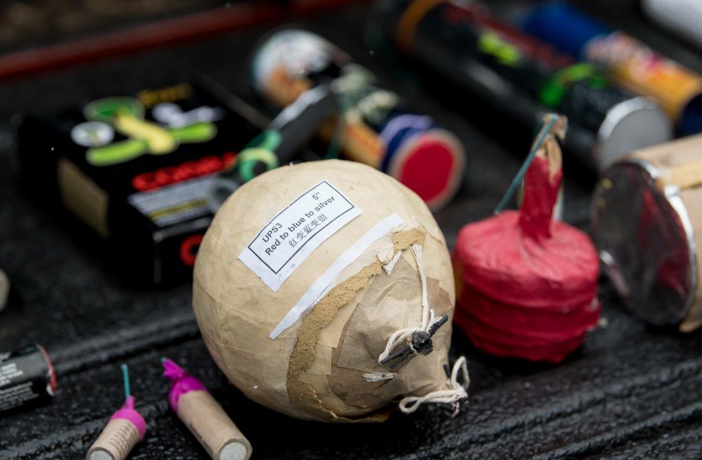 Kugelbombe über Grenze geschmuggelt